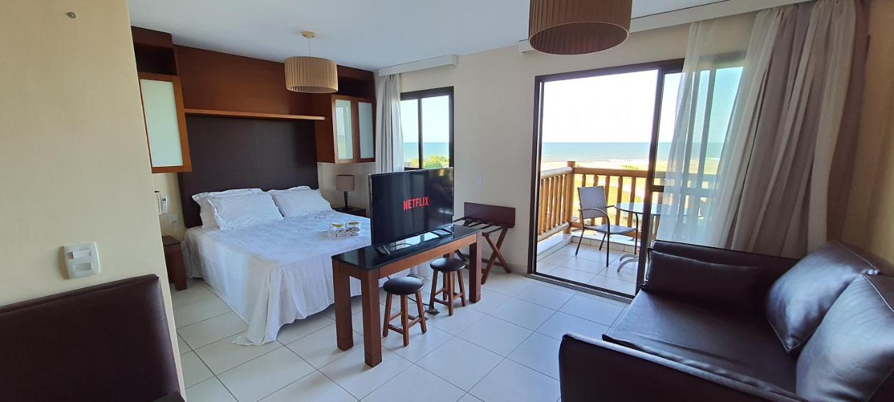 Paraiso Frente Mar!! 04 Pessoas-Pe Na Areia Vg Sun Cumbuco-Hidro, Sauna, Academia, Piscina,Cozinha Completa, Wifi, Parquinho Infantil Exterior foto